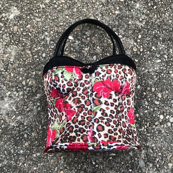 Vintage Corset Bustier Handbag - Picture 2 of 4